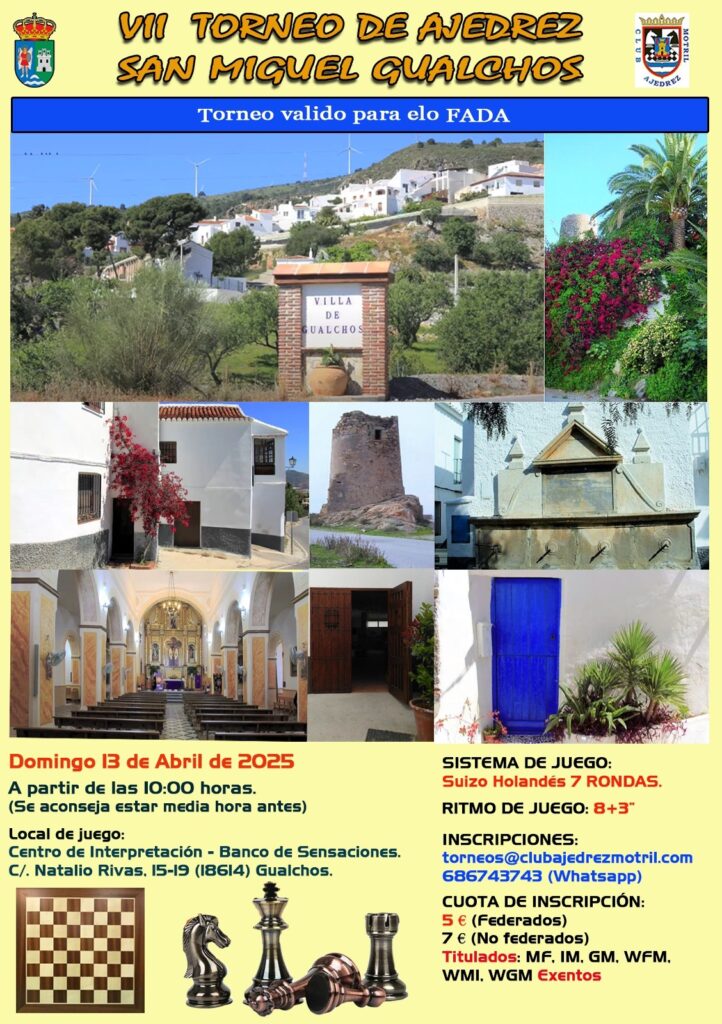 Bases Gualchos Motril 2025